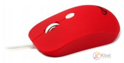 Мышь Gembird MUS-102-R Red, Optical, USB, 1600 dpi