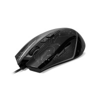 Мышь Sven RX-G980 Black, Optical, USB, 4000 dpi, подсветка, Gaming