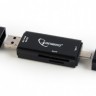 Card Reader внешний Gembird UHB-CR3IN1-01, USB 3.0, для SD и MicroSD