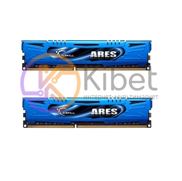 Модуль памяти 4Gb x 2 (8Gb Kit) DDR3, 1600 MHz, G.Skill Ares, 9-9-9-24, 1.5V, с