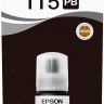 Чернила Epson 115, Photo Black, для L8160 L8180, 70 мл (C13T07D14A)