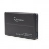 Карман внешний 2.5' Gembird, Black, USB 3.0, 1xSATA HDD SSD, питание по USB (EE2