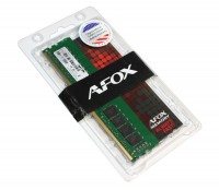 Модуль памяти 4Gb DDR4, 2400 MHz, AFOX, 16-16-16-38, 1.2V (AFLD44EN1P)