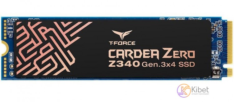 Твердотельный накопитель M.2 512Gb, Team Cardea Zero Z340, PCI-E 4x, 3D TLC, 340