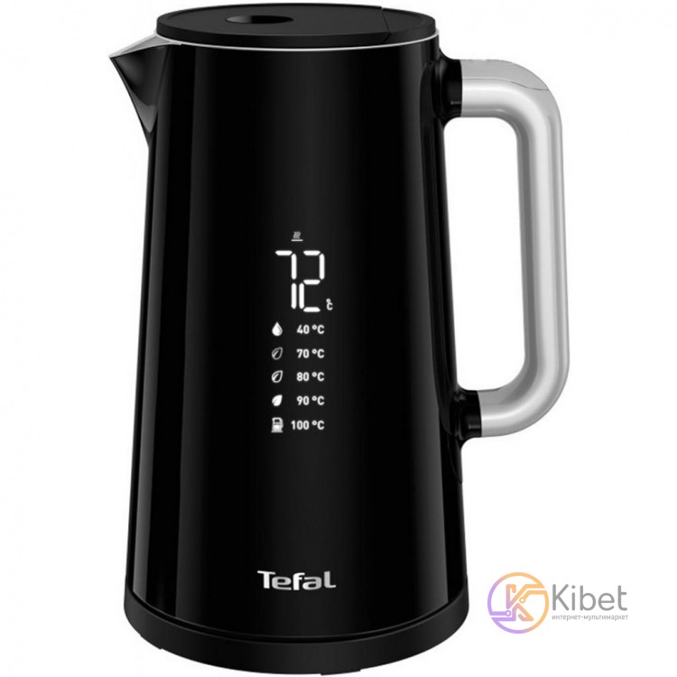 Чайник Tefal KO851830, Black, 1800W, 1.7L, индикатор уровня воды, пластик-метал