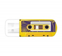 USB Флеш накопитель 16Gb Verbatim Mini Cassette Edition Yellow 49399