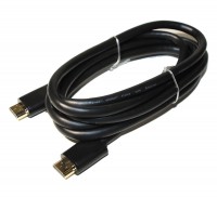 Кабель HDMI - HDMI, 2 м, Black, V2.0, Viewcon, позолоченные коннекторы (VD201-2M