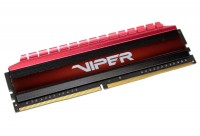 Модуль памяти 8Gb DDR4, 2400 MHz, Patriot Viper 4, Red, 15-15-15-35, 1.2V, с рад