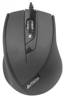 Мышь A4Tech N-600X-1 Black, V-TRACK, USB, 1600 dpi