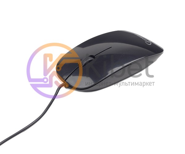 Мышь Gembird MUS-103 Black, Optical, USB, 1200 dpi