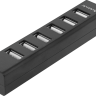 Концентратор USB 2.0 Defender Quadro Swift, Black, 7xUSB 2.0 (83203)