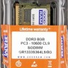 Модуль памяти SO-DIMM, DDR3, 8Gb, 1333 MHz, Goodram, 1.5V (GR1333S364L9 8G)