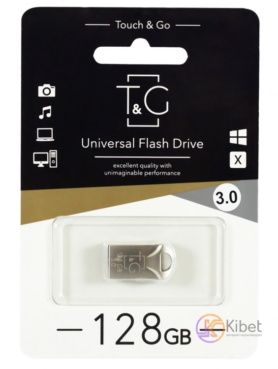 USB 3.0 Флеш накопитель 128Gb T G 106 Metal series (TG106-128G3)