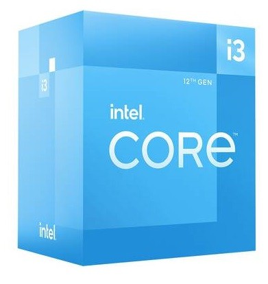 Процессор Intel Core i3 (LGA1700) i3-12100F, Box, 4x3.3 GHz (Turbo Boost 4.3 GHz