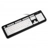 Клавиатура SVEN KB-C7300EL Black White, USB, подсветка