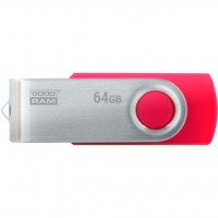 USB 3.0 Флеш накопитель 64Gb Goodram Twister, Red (UTS3-0640R0R11)