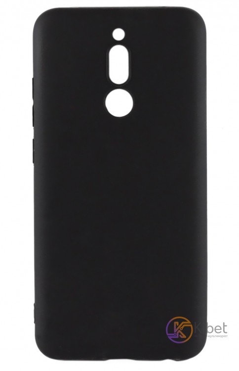 Накладка силиконовая для смартфона Xiaomi Redmi 8, SMTT matte Black