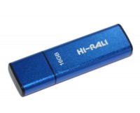 USB Флеш накопитель 16Gb Hi-Rali Vektor series Blue HI-16GBVRBL
