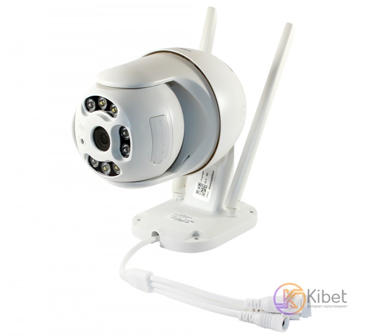 IP-камера INQMEGA IL-393-2M-DL White, Уличная, PTZ, Wi-Fi 802.11b g n, 2.0Mpx, 1