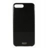 Накладка кожаная + карбон для iPhone 7+ 8+, OuCase Rambo series, Black