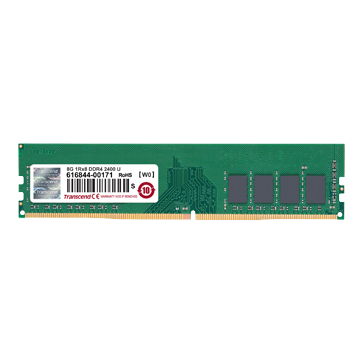 Модуль памяти 8Gb DDR4, 2400 MHz, Transcend JetRam, 16-16-16, 1.2V (JM2400HLB-8G