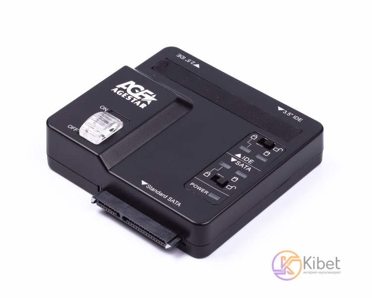 Переходник AgeStar USB 3.0 2.5 ' 3.5' SATA адаптер (3FBCP)