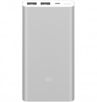 Универсальная мобильная батарея 10000 mAh, Xiaomi Mi Power Bank 2S 10000 mAh Sil