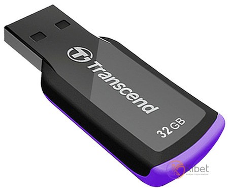 USB Флеш накопитель 32Gb Transcend 360, Black (TS32GJF360)