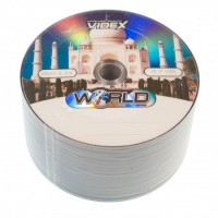 Диск DVD-R 50 Videx 'World Тадж-махал', 4.7Gb, 16x, Bulk Box