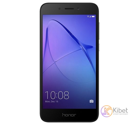 Смартфон Huawei Honor 6A, 2 Nano-Sim, Black ,сенсорный емкостный 5' (1280x720) I
