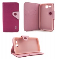 Чехол-книжка для смартфона Lenovo A529 Imak, pink