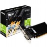 Видеокарта GeForce GT710, MSI, 2Gb GDDR3, 64-bit, VGA DVI HDMI, 954 1600MHz, Sil