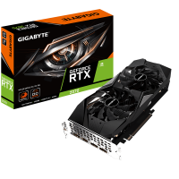 Видеокарта GeForce RTX 2070, Gigabyte, WINDFORCE OC 2X, 8Gb DDR6, 256-bit, HDMI