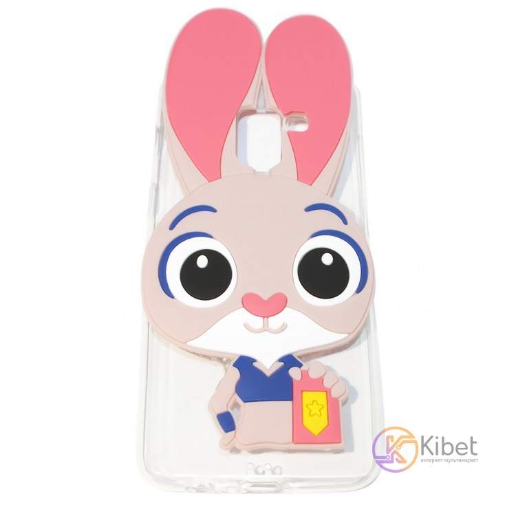 Бампер для Samsung A530 (Galaxy A8 2018), Rabbit Disney