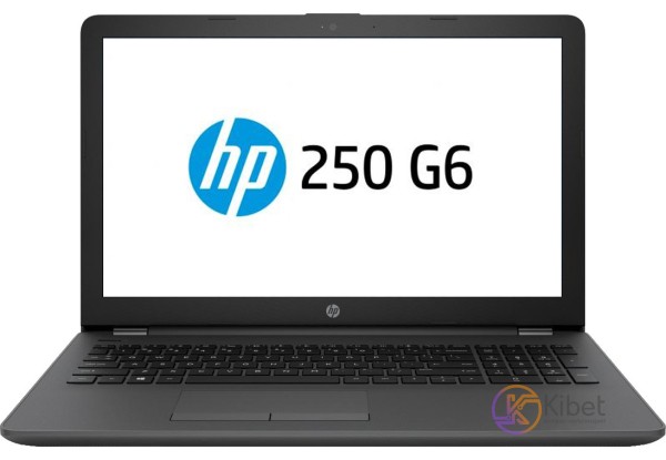 Ноутбук 15' HP 250 G6 (5TK83EA) Dark Ash 15.6', матовый LED (1366x768), Intel Ce