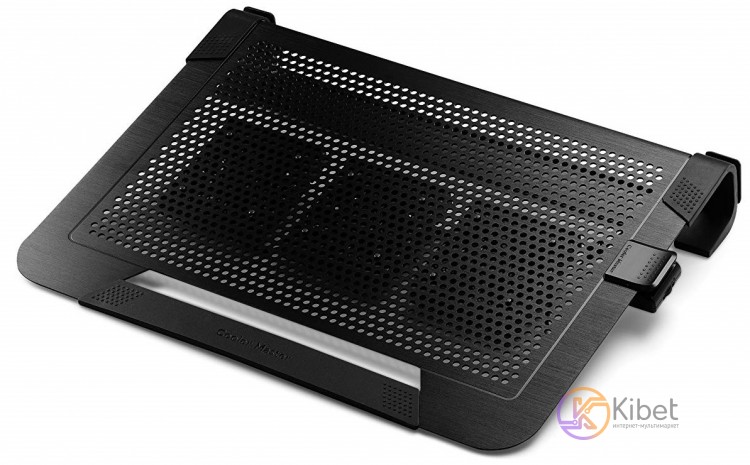 Подставка для ноутбука до 19' Cooler Master NotePal U3 Plus, Black, 3x8 см венти