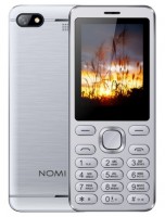 Мобильный телефон Nomi i2411 Silver, 2 Sim, 2.4' (240x320) TN, microSD (max 32Gb