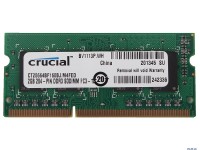 Модуль памяти SO-DIMM 2Gb, DDR3, 1600 MHz (PC3-12800), Crucial, 1.35V (CT25664BF