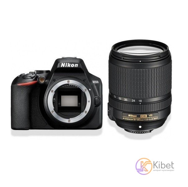 Зеркальный фотоаппарат Nikon D3500 + AF-S 18-140 VR (VBA550K004)