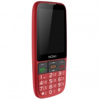 Мобильный телефон Nomi i281 Red, 2 Sim, 2.8' (320x240) TFT, Spreadtrum SC6531DA,