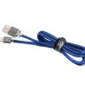 Кабель USB 2.0 - 1.0м AM Lightning Cablexpert CCPB-L-USB-07B, Blue, премиум, 2.4