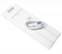 Кабель USB - Lightning, Golf GC-30i 1 м 2.1A , White