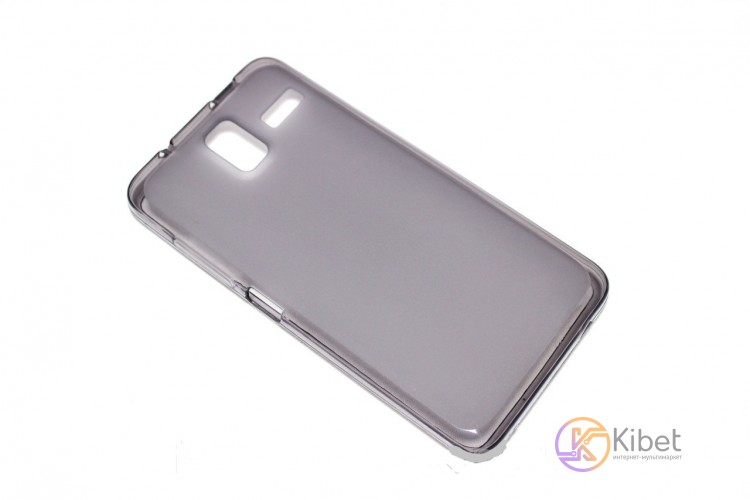 Накладка силиконовая для смартфона Lenovo S580 Dark Transparent