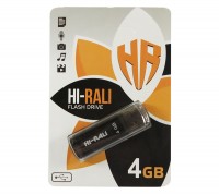 USB Флеш накопитель 4Gb Hi-Rali Stark series Black, HI-4GBSTBK