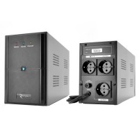 ИБП Ritar E-RTM1500 (900W) ELF-D, LED, AVR, 5st, 3xSCHUKO socket, 2x12V9Ah, meta