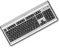 Клавиатура A4tech KL-7MU-R X-slim PS 2 доп.USB 2.0 Headset, 17 горячих клавиш