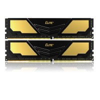 Модуль памяти 16Gb x 2 (32Gb Kit) DDR4, 2400 MHz, Team Elite Plus, Gold Black, 1