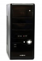 Корпус LogicPower 0070 Black, 400W, 80mm, ATX Micro ATX Mini ITX, 3.5mm х 2,