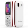 Мобильный телефон S-Tell S1-08 White, 2 Sim, 1.8' TFT (160x128), BT, FM, Cam 0.3