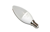 Лампа светодиодная E14, 5W, 4100K, C37, Global, 400 lm, 220V (1-GBL-134)